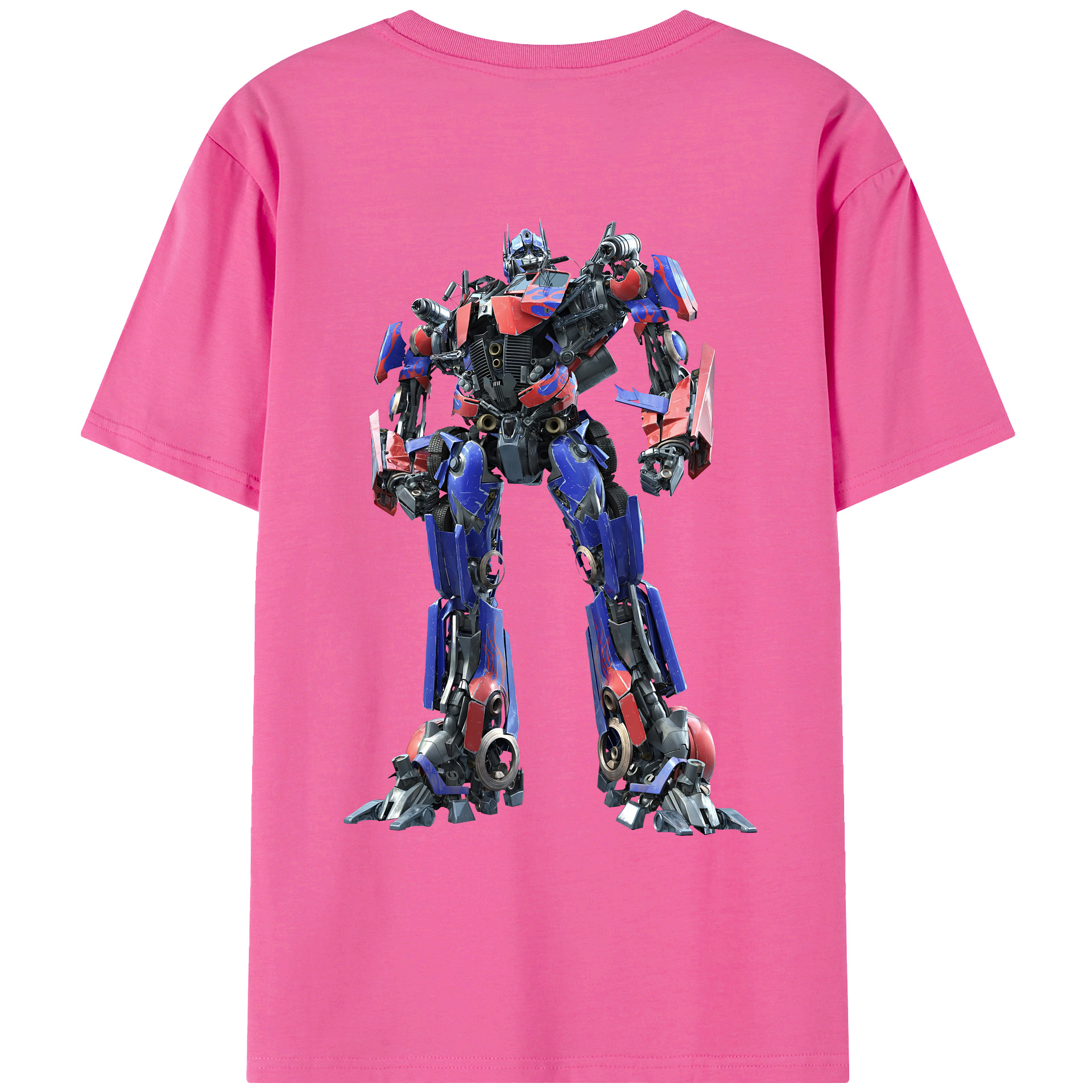 （画像用） Transformers トランスフォーマー レディース半袖Tシャツ(バックプリント)